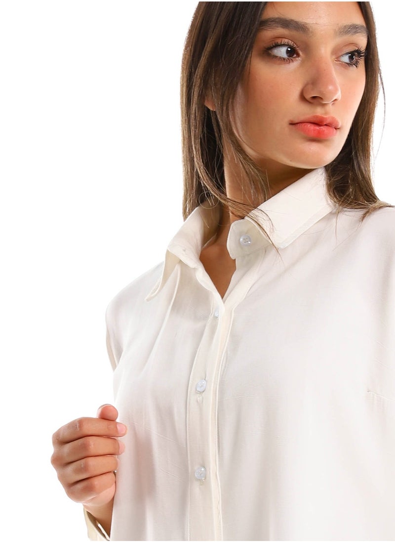 Master Jeans - Women Long sleeve buttoned down shirt - Image 1
