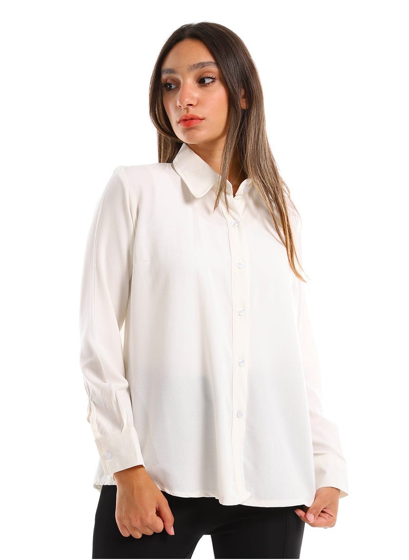 Master Jeans - Women Long sleeve buttoned down shirt - Image 1