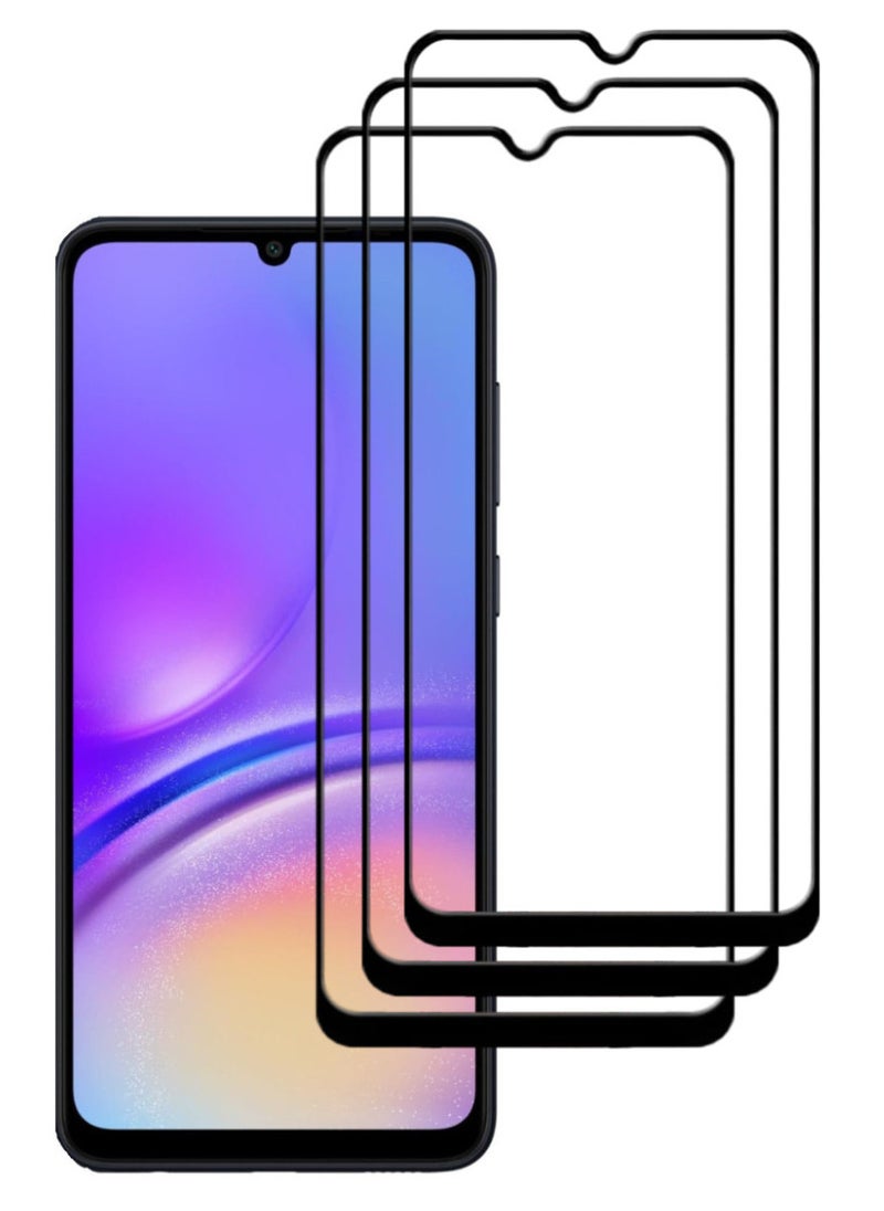 ACLIX 3 Pieces Antistatic ESD Dustproof Premium Quality High Definition Tempered Glass Screen Protector Designed For Samsung Galaxy A05 - Image 1