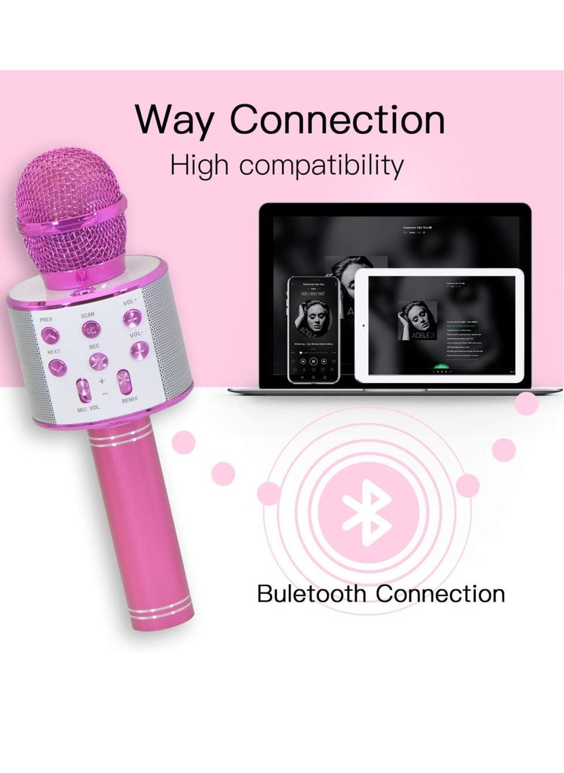 Generic Wireless Bluetooth Karaoke Microphone for Kids Girls Gifts for 5-10 Year Old Boys, Girls  - Image 4