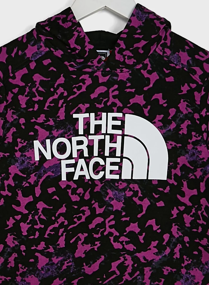 northface Youth Drew Peak Cropped Hoodie