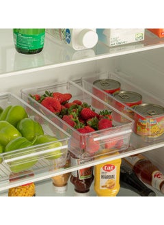Dunya Plastik Dunia Ultra Clear Refrigerator Organizer (200*325*70) - Storage Solution - BPA-Free | Lead-Free  - Image 1