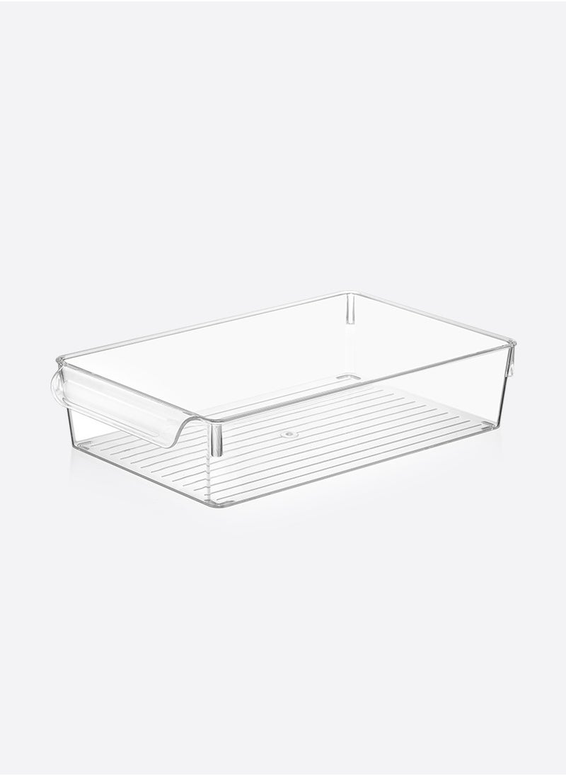 Dunya Plastik Dunia Ultra Clear Refrigerator Organizer (200*325*70) - Storage Solution - BPA-Free | Lead-Free  - Image 3