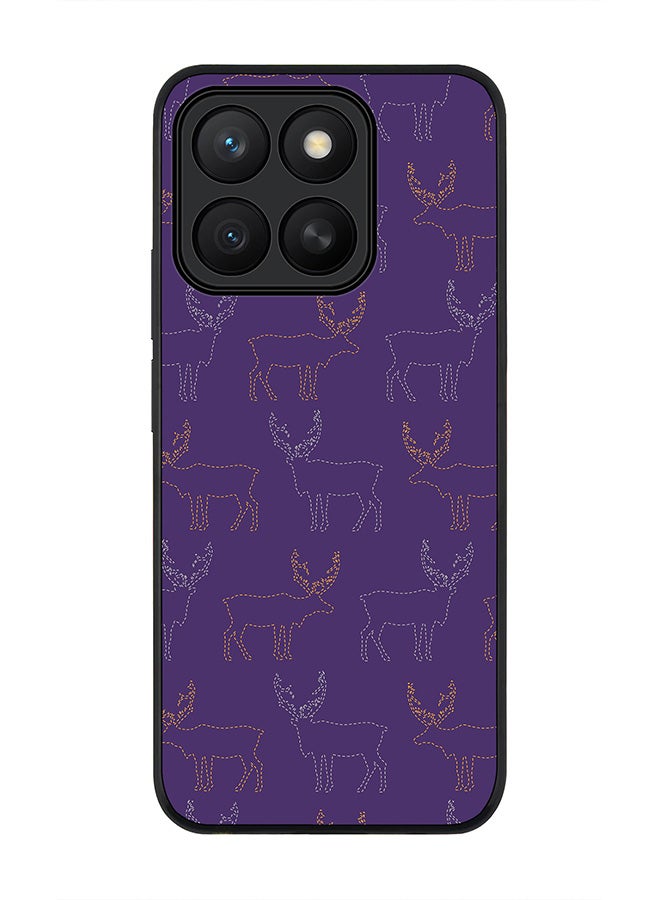 Stylizedd For Honor X8c Case,Slim fit Camera Protection, Shockproof Thin Phone cover  - Purple Moose