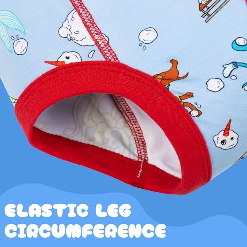 BIG ELEPHANT 10-Packs Training Underwear Absorbent Toddler Potty Trained Pants for Boys and Girls, 9-10Y - Image 3