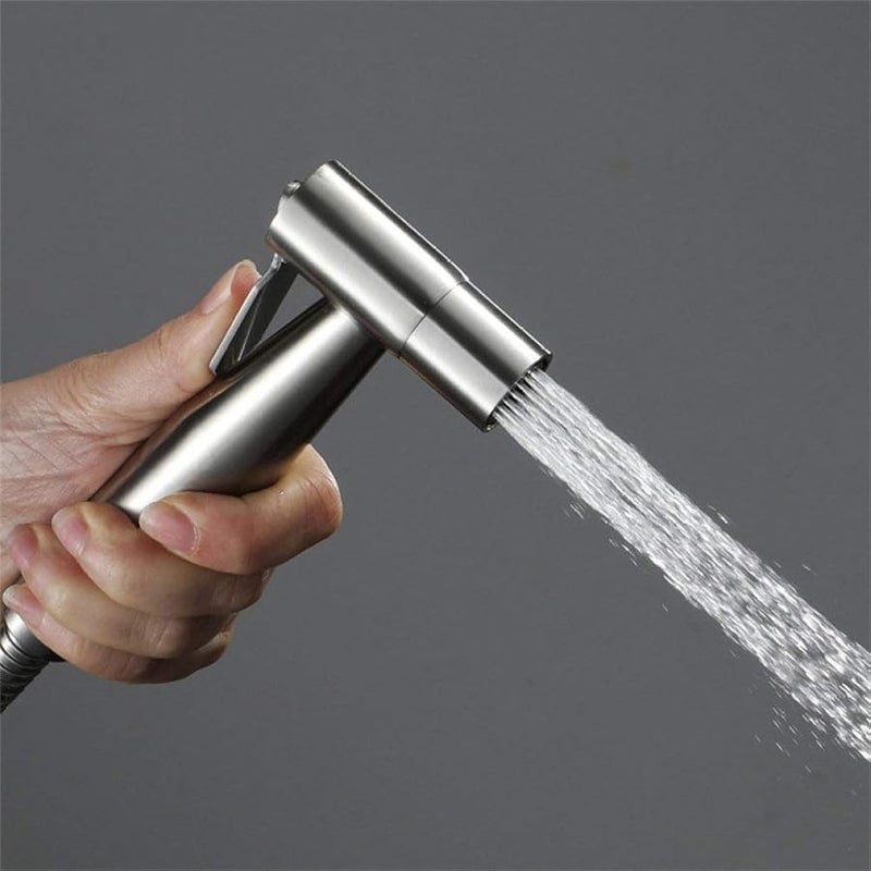 مرشّاش البيديه من الفولاذ المقاوم للصدأ شطاف - صنبور النظافة الشخصية لتنظيف المرحاض - Image 5