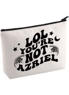 KUIYAI KUIYAI Novel Merchandise Cosmetic Bag Fantasy Book Reader Gift Bat Boys Gift Shadowsinger Gift LOL You Are Not Azriel Toiletry Bag (NotAZRIEL Mup) 