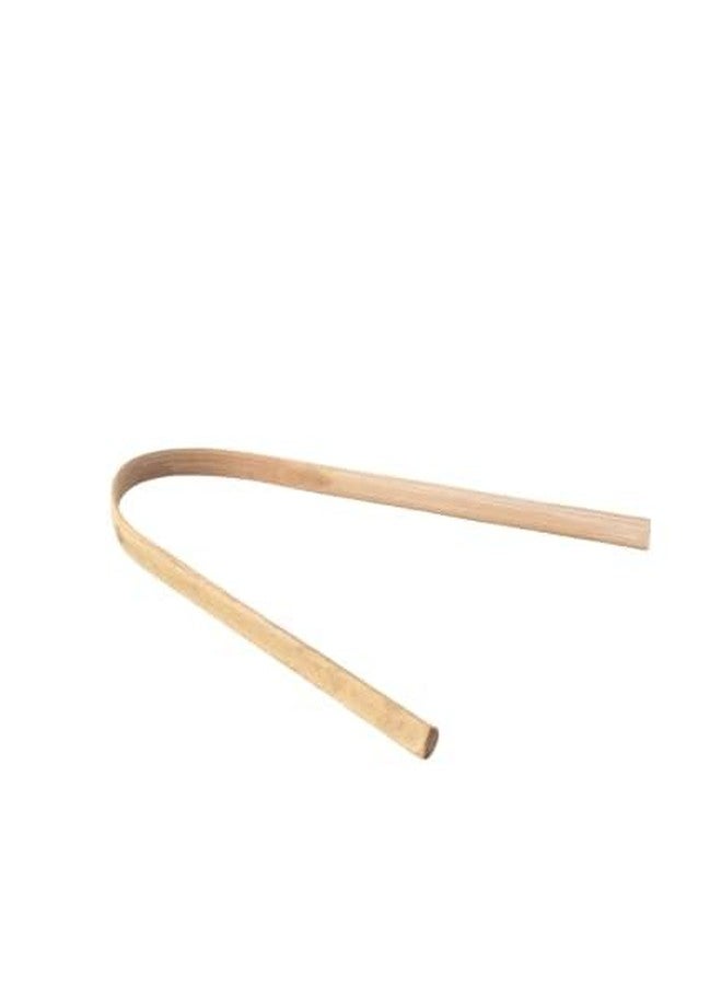 SUNISA Bamboo Breath Enhancer Pack of 4 Tongue Cleaner for Adults | U Shaped Biodegradable Wooden Antibacterial Tongue Scraper for Oral Care | For Natural & Eco-Friendly Tongue Cleaning - Image 3