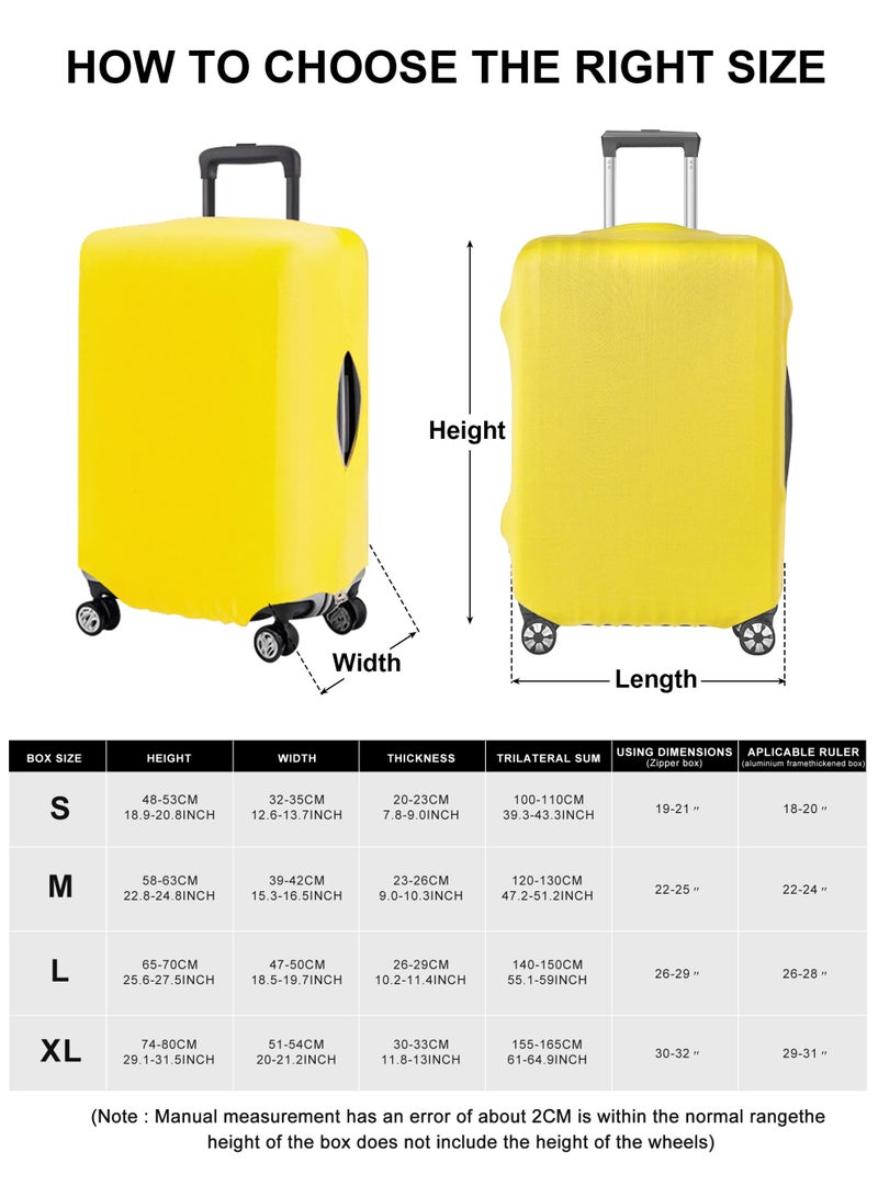 URbazaar Elastic Travel Luggage Cover Travel Suitcase Protective Cover for Trunk Case Apply to 18-30 inch luggage Suitcase Cover - Image 3