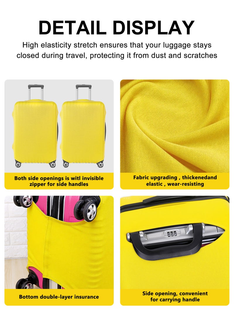 URbazaar Elastic Travel Luggage Cover Travel Suitcase Protective Cover for Trunk Case Apply to 18-30 inch luggage Suitcase Cover - Image 4