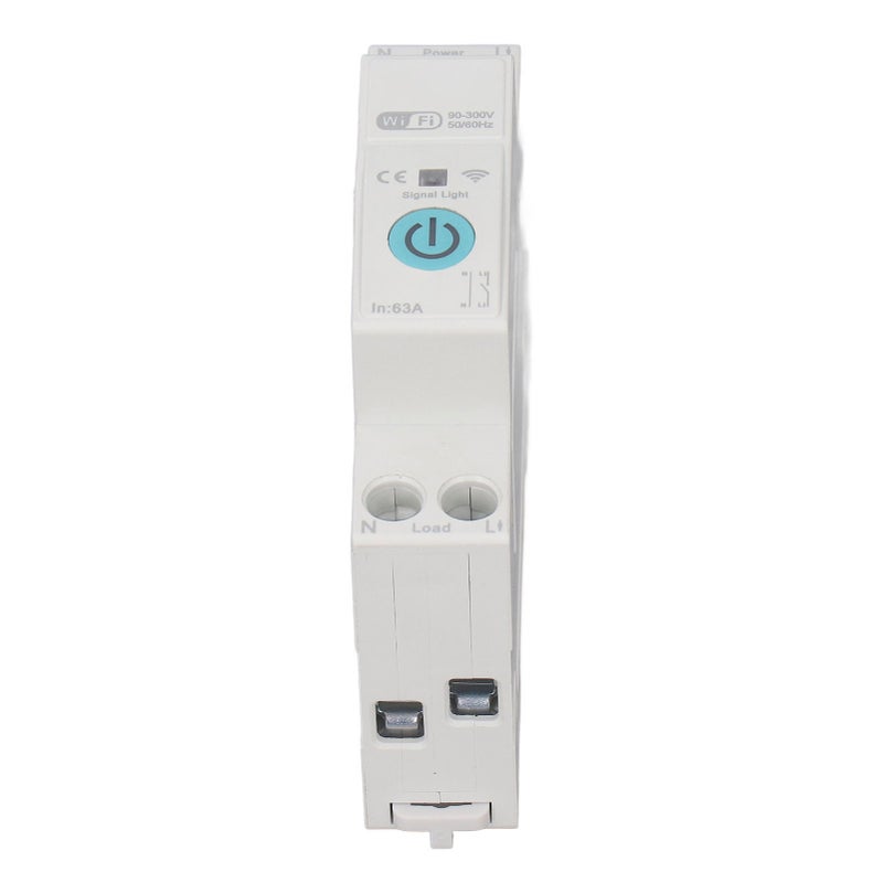 Smart WiFi Switch 1P 63A Manual Remote Voice Control Circuit Breaker with Power Metering for Tuya 90‑300V - Image 5