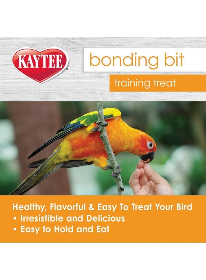 Kaytee Pet Bird Bonding Bits Training Treat for Conures, Cockatiels, Lovebirds, Parakeets, Amazons, African Greys, Ecletus, Pionus, Cockatoos and Macaws, 3 oz - Image 4