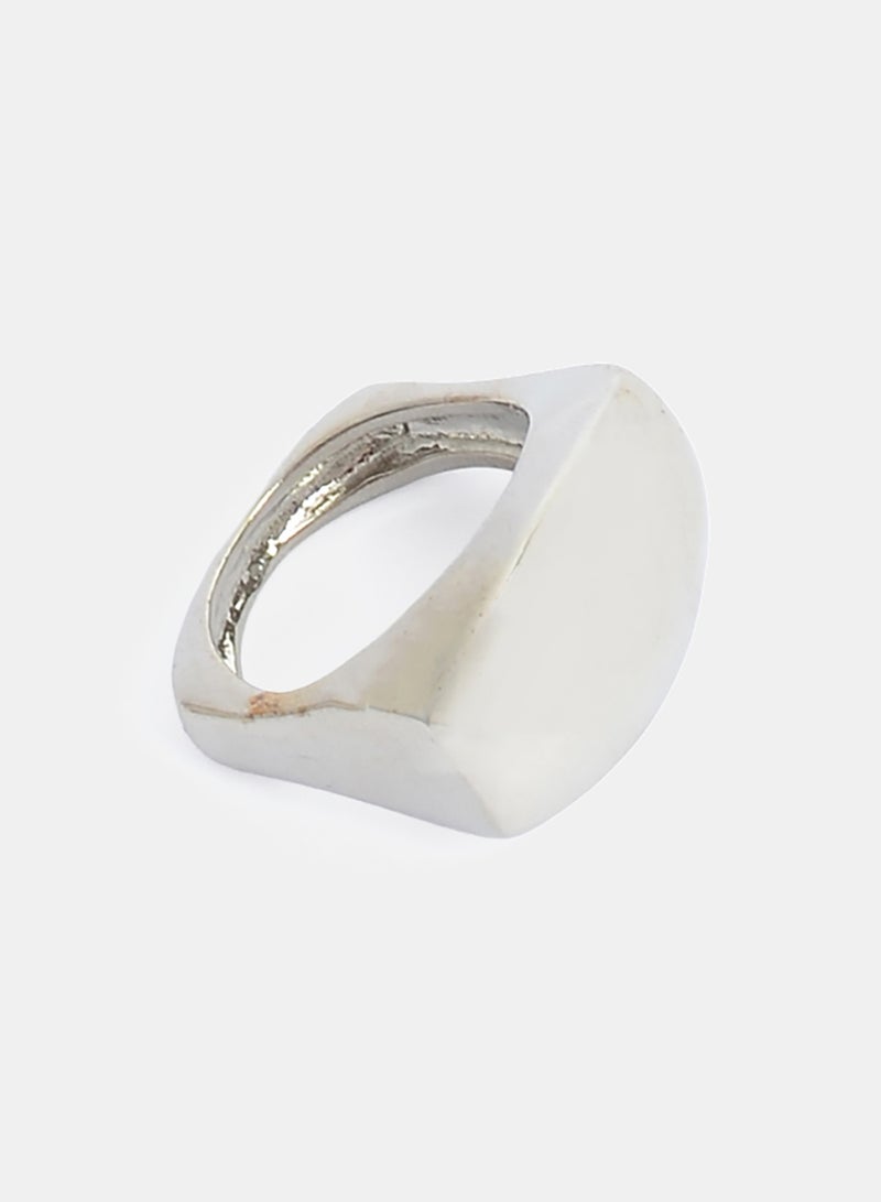 Akher el Ankoud Classic Wide Hollow Ring - Image 3