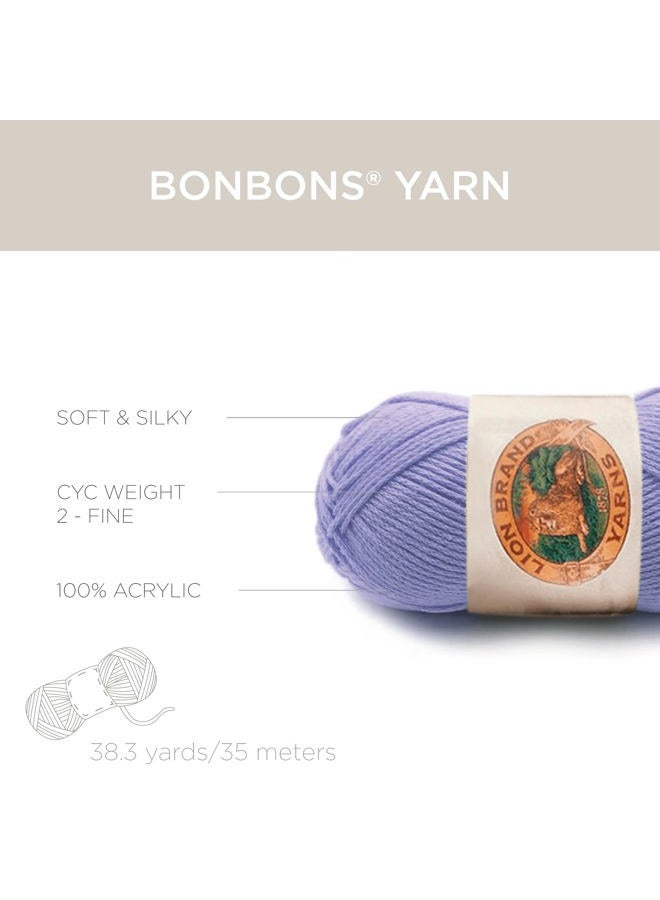 Lion Brand Yarn BonBons Yarn Pack Brights - Image 3