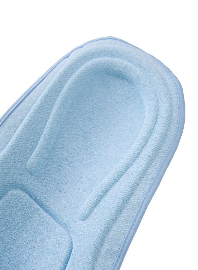 ComfyCarry Comfy Carry 2-in-1 Feeding Pillow, Adjustable Strap Support Terry Fabric | Breastfeeding Pillow | Infant Carrier | New Born Carrier | Nursing Reclined Carrier (Light Blue) - Image 4