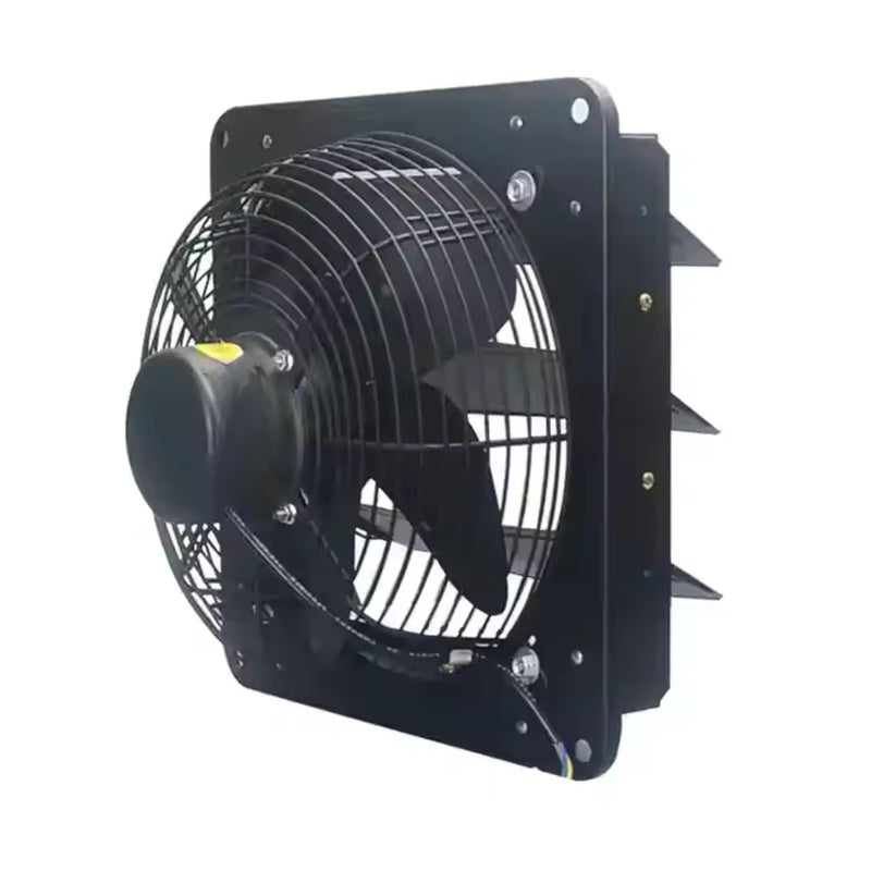 Astberg Astberg AHA14 Fan Dia 12X12 Powder Coated Propeller fan With ShutterVentilation FansExhaust FansWall ExhaustCommercial Exhaust Large Airflow Strong Wind 