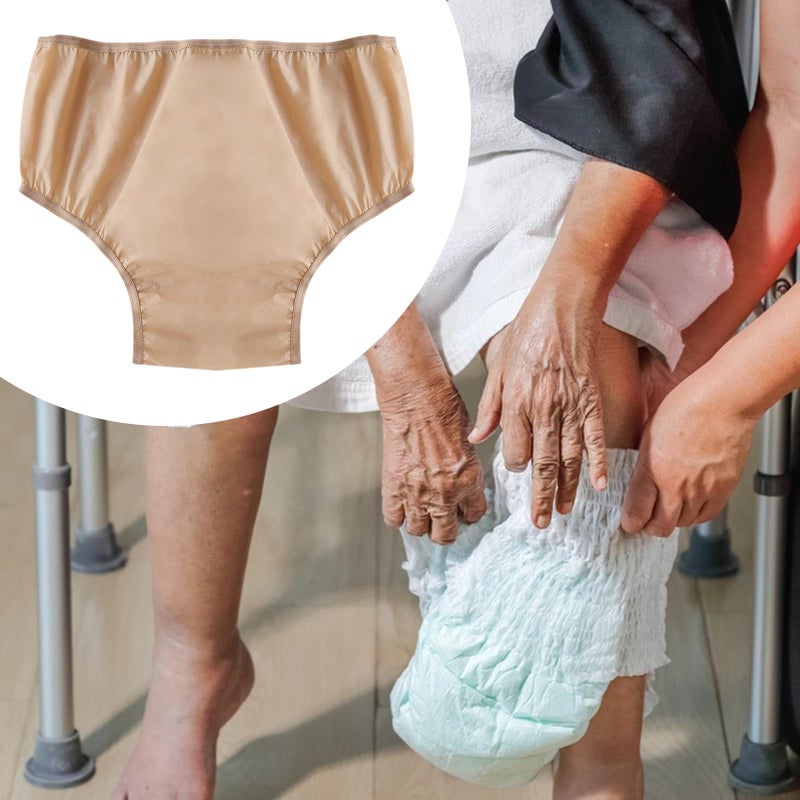 Leakproof Incontinence Cover Pant Reusable Comfortable Lightweight Silent For Adults Elderly Disabled 2X Large - Image 5