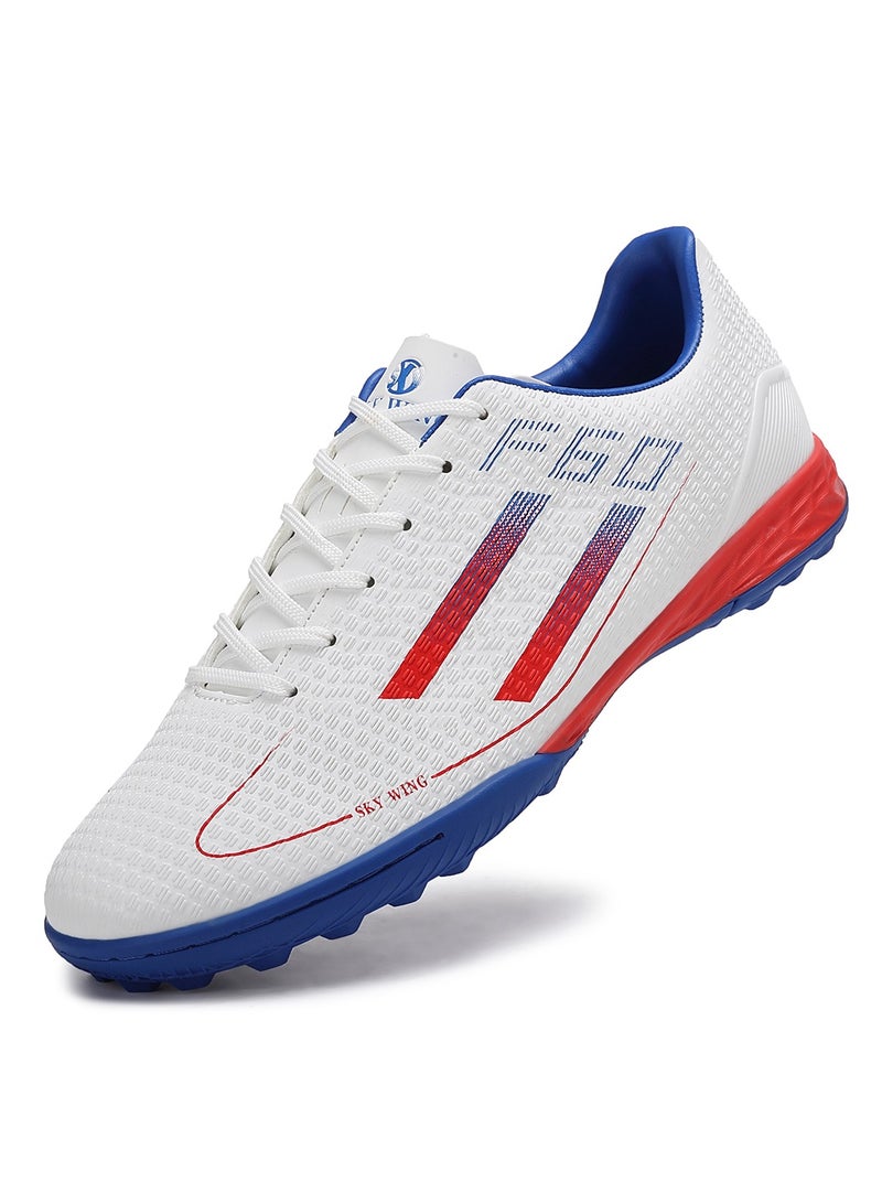 SKY WING Men's And Women's Firm Ground Soccer Cleats Low-Top Football Cleats IC/IN Sole Professional Training Outdoor Lightweight Soccer Shoes - Image 1