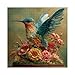 Larkipuzz Colorful Hummingbird Flower Puzzles for Adults 1000 Pieces Aesthetic Bird Wildflower Jigsaw Puzzle Difficult Animal Art Puzzles - Image 4