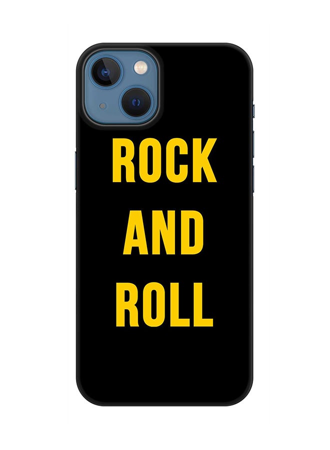 Stylizedd Case for Apple iPhone 14 Slim Snap Classic Series Mobile Cover Hard PC Shield Matte Finish Print - Rock and Roll