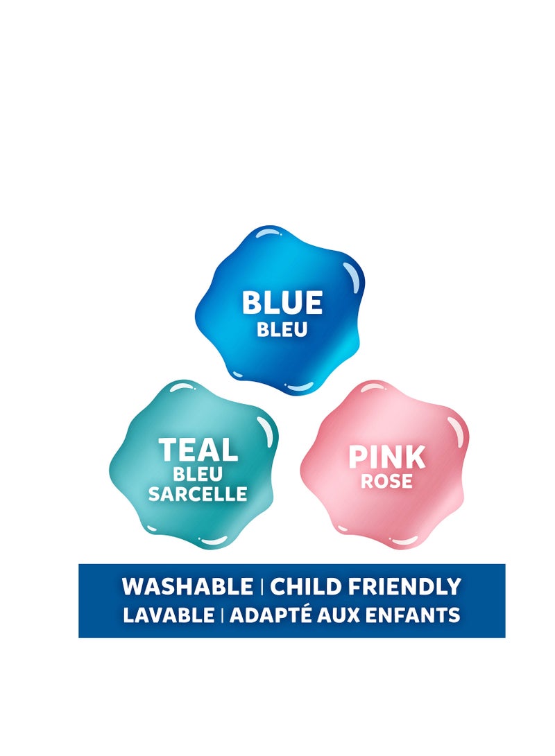 Elmers Elmer's Metallic PVA Glue | Pink | 147 mL | Washable with soap and water for easy, stress-free cleanups | Great for Making Slime | eye-catching arts, crafts and slime | Kid Friendly (Pack of-1) - Image 2