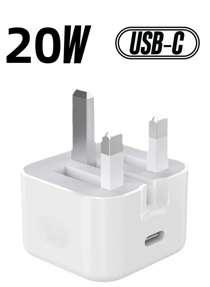 غولو شاحن ايفون نوع C ، PD 20W USB C محول الطاقة رأس الشحن السريع مصمم خصيصا لمنتجات آبل - Image 1