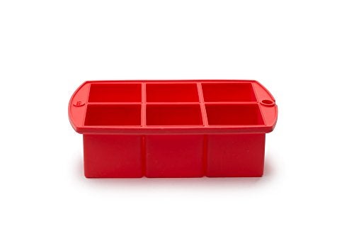 Tulz Mega Ice Block Tray, Silicone, Ruby, (37095) - Image 3