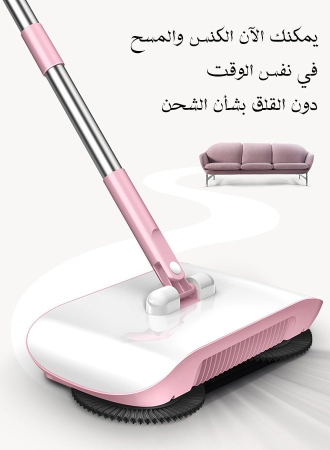 ميكسد مجموعة التنظيف الذكية القائمة: مكنسة وجاروف لتنظيف المنزل بدون جهد - Image 4