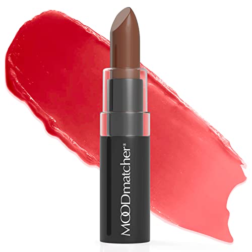 MOODmatcher Original Color Changing Lipstick  12 Hours LongLasting Moisturizing SmudgeProof Glamorous Personalized Color Premium Quality  Made in USA Brown
