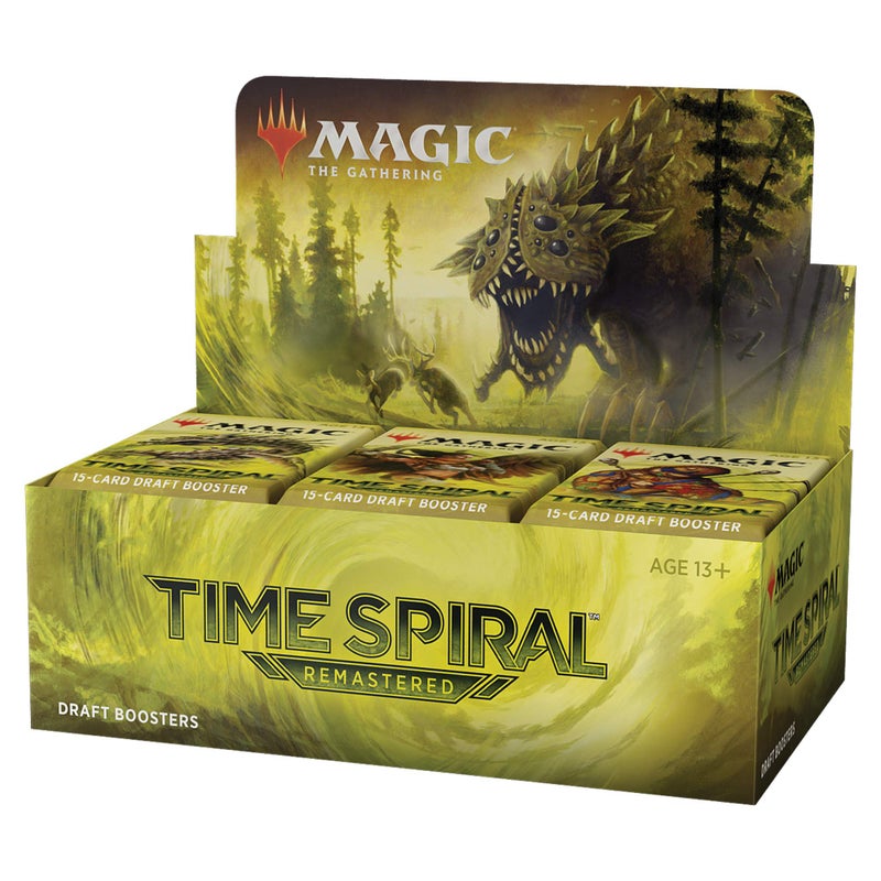 Magic the Gathering Magic: The Gathering Time Spiral Remastered Draft Booster Box | 36 Packs (540 Magic Cards) - Image 1