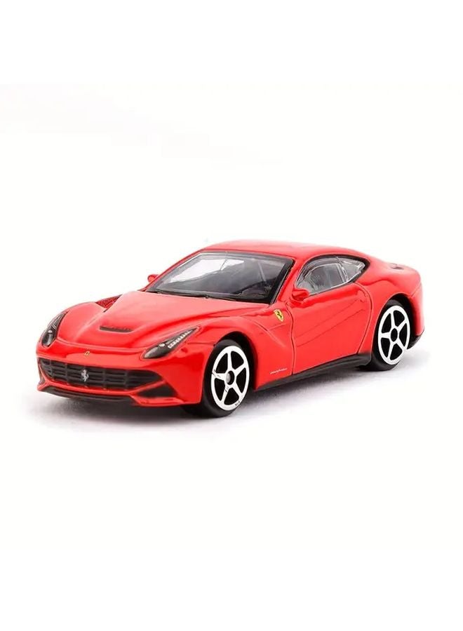 Ferrari F12 1 64 Scale Zinc Alloy Model Car Red Yellow Collectible Toy Gift - Image 1