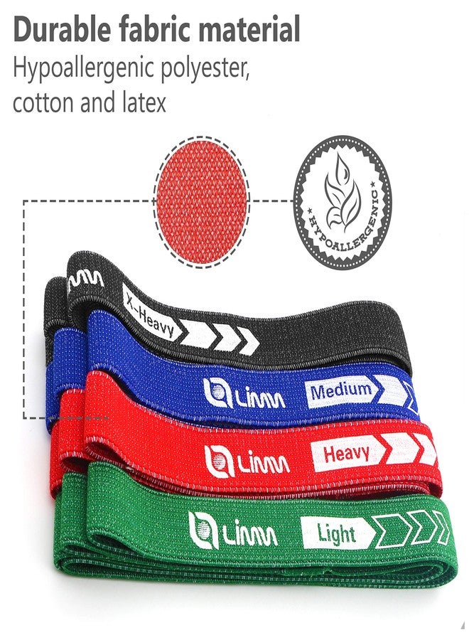Limm Long Resistance Bands Fabric Band - Pull Up Bands for Working Out - Workout Bands Resistance for Women and Men - Pull Up Assistance Bands for Resistance & Strength Training, Home Workouts - Image 4