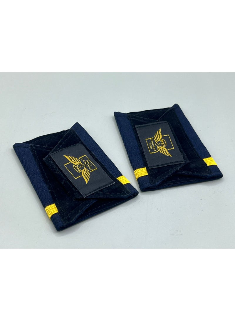 Pro Pilot zone Cabin Crew Epaulettes – 1 Gold Stripe - Image 3