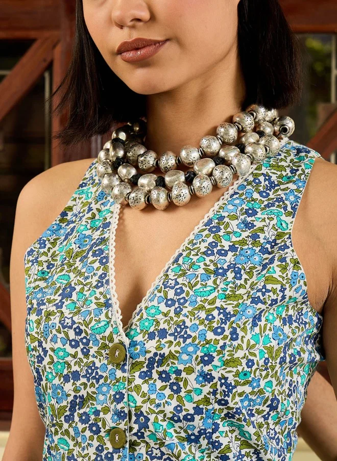 SASSAFRAS Floral Printed Co-Ord Set for Women