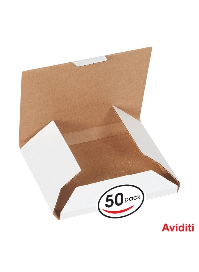 Aviditi Mlrcd Corrugated Cd Mailer 55/8 Length X 5 Width X 7/16 Height White (Bundle Of 50) - Image 2
