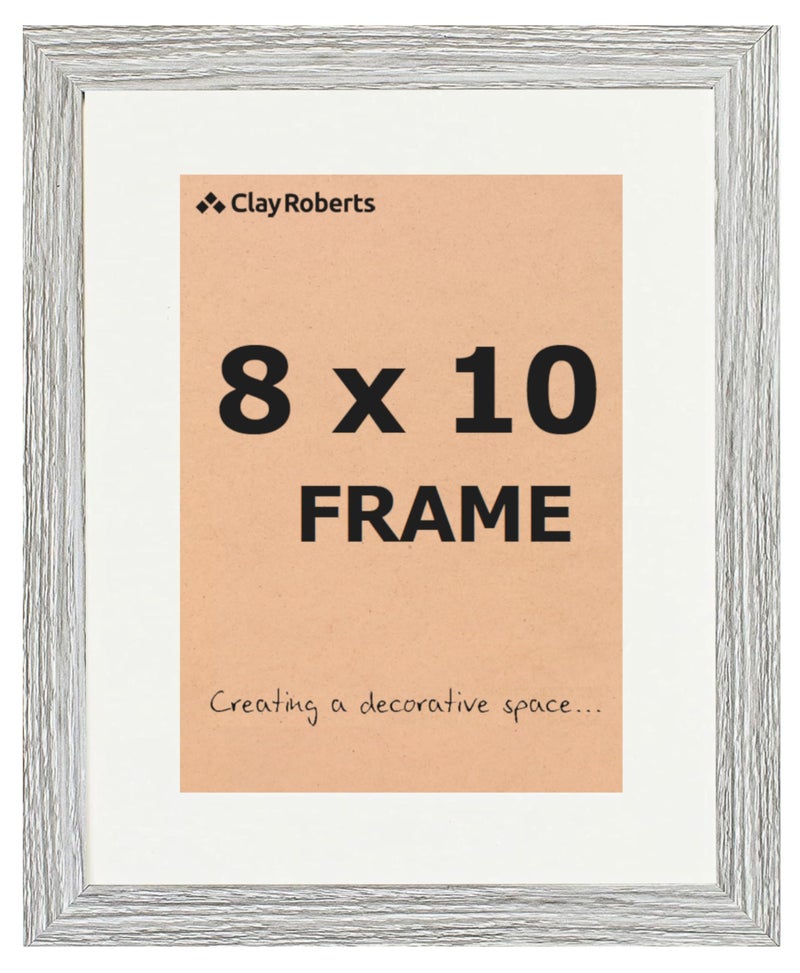 Picture Frame 8 x 10 Light Grey Freestanding and Wall Mountable 20 x 25 cm 10x8 Picture Frames Grey 8x10 Photo Frames 8x10 Photo Collage Gallery Display