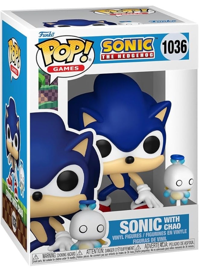 Funko Pop & Buddy! Games: Sonic - Sonic With chaos FU80309 - Image 1
