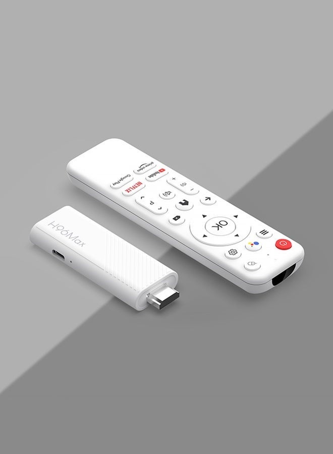 H96 Max Mini TV Stick Android14 Quad Core Wifi6 BT5.0 4K@60fps ATV Launcher Google Voice Assistant Media Player AI TV Stick,Set Top TV Box(2GB + 16GB) - Image 3