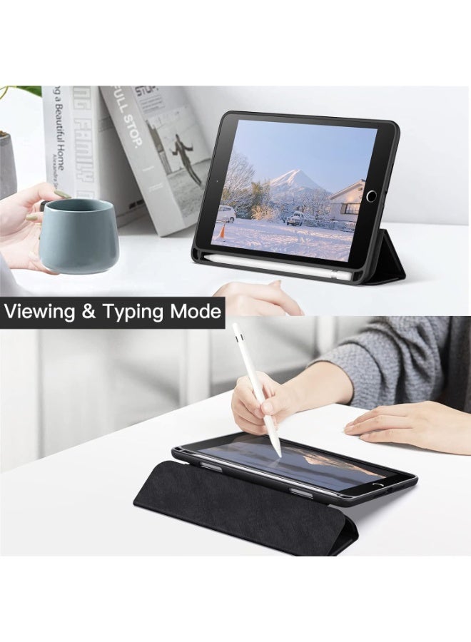 erorex iPad Mini 5/4 Case with Pencil Holder – Clear Back & Smart Cover - Image 5