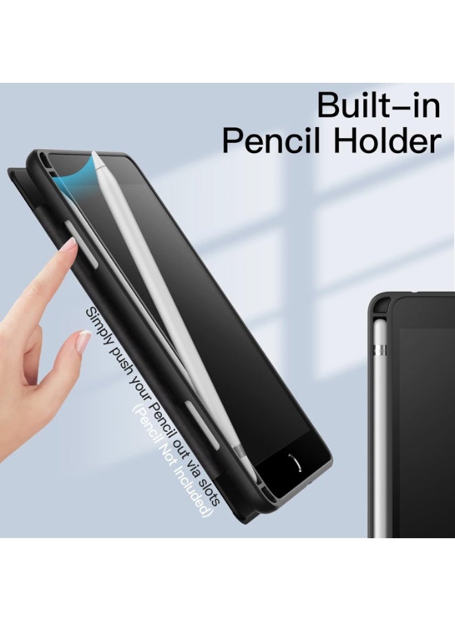 erorex iPad Mini 5/4 Case with Pencil Holder – Clear Back & Smart Cover - Image 2