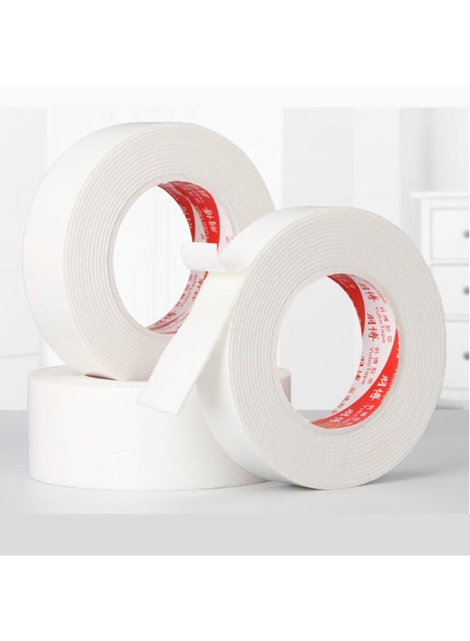 Double Sided Tape 50mm*5meter, Mounting Tape Heavy Duty, Removeable PE Foam Tape Strips, Strong Adhesive Tape Waterproof Free Damage for Paint Wall Picture Hanging Poster - Image 2