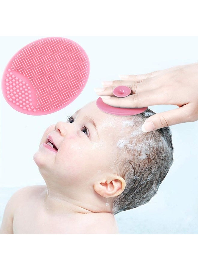 MR LION Baby Hair Brush and Comb Set for Newborns & Toddlers | Natural Soft Goat Bristles | Ideal for Cradle Cap | Perfect Baby Registry Gift (Pink) - Image 5