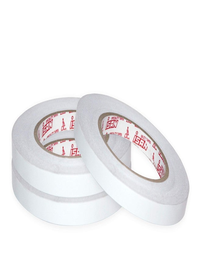 ISAN® Tissue Tape Duoble Sided Width 12mm (1/2" Approx) X Length 20 Meters (4 Pcs.) for Crafting, Scrapbooking, Gift Wrapping, DIY projects - Image 1