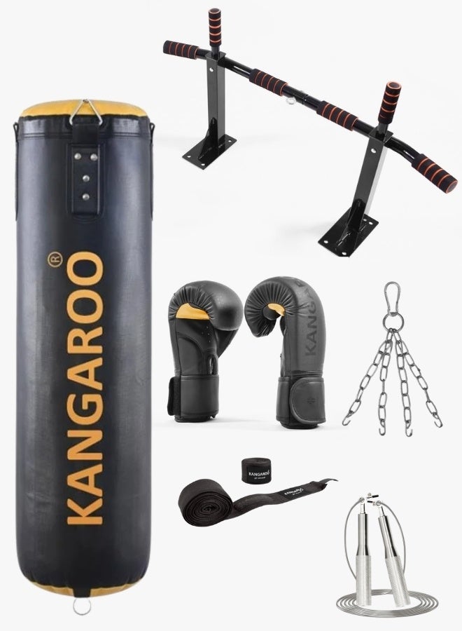 كانجرو مجموعة تدريب الملاكمة واللياقة البدنية المتكاملة 5في1