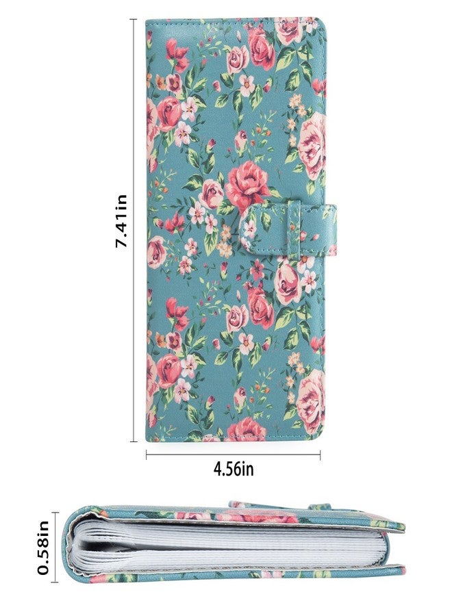 كايول ألبوم صور صغير من CAIUL Flower بـ 96 جيبًا مع غطاء من الجلد الصناعي، مناسب لأفلام Fujifilm Instax Mini 9 و8 و8+ و70 و7s و90 و25 و26 و50s. - Image 4