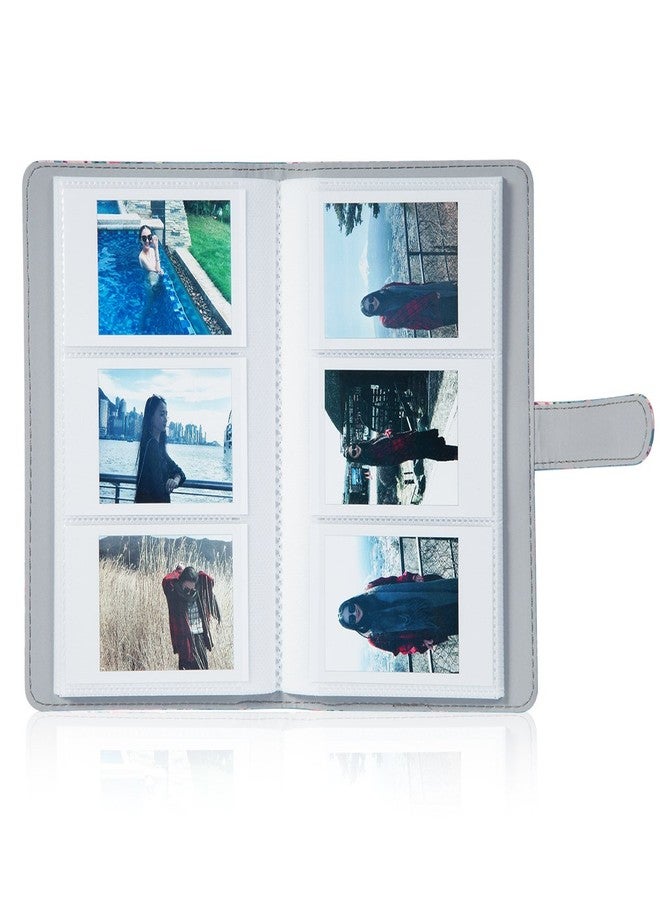 كايول ألبوم صور صغير من CAIUL Flower بـ 96 جيبًا مع غطاء من الجلد الصناعي، مناسب لأفلام Fujifilm Instax Mini 9 و8 و8+ و70 و7s و90 و25 و26 و50s. - Image 5