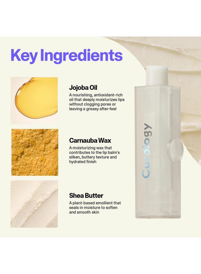 Curology Lip Balm SPF 30 Sunscreen, Nourishing Hydration with Shea Butter for Dry Chapped Lips, Unscented - Image 4