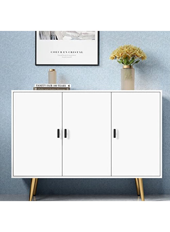 Probrico 5 Pack| Black Cabinet Knobs Drawer T Knobs Kitchen Single Hole Cabinet Knobs 2" Overall Length, 12mm Bar Diameter - Image 2