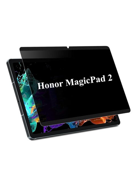 Privacy Screen Protector Compatible with Honor MagicPad 2 2024 (12.3 inch) Screen Protector Anti-Spy Bubble Free Frosted Soft Film For Magic Pad 2 12.3
