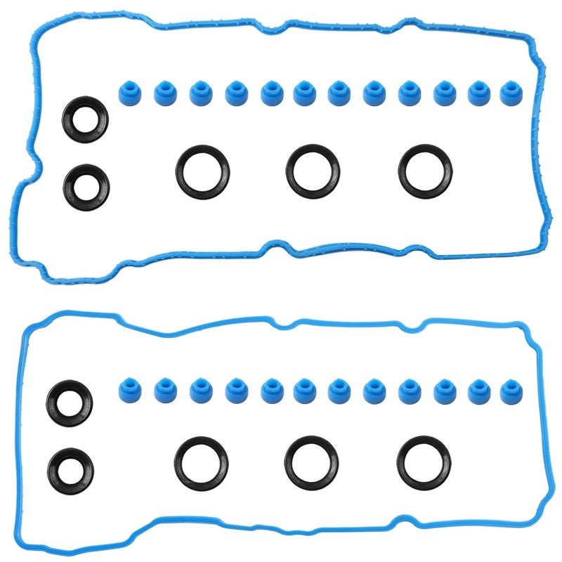 Dtomi Valve Cover Gasket Set Compatible with Ford Lincoln Vehicle Edge Explorer F150 F150 20112020 Transit 150 250 350 MKS MKT MKX MKZ 20152017 35L 37L V6 Replaces VS 50814 R VS50814R VS50722 - Image 2
